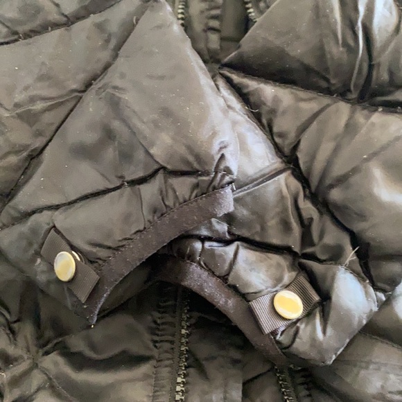 Girls The North Face Aconcagua black puffer down jacket Small 7/8 - Picture 3 of 6